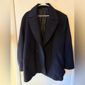 Men's Classic Blue Peacoat